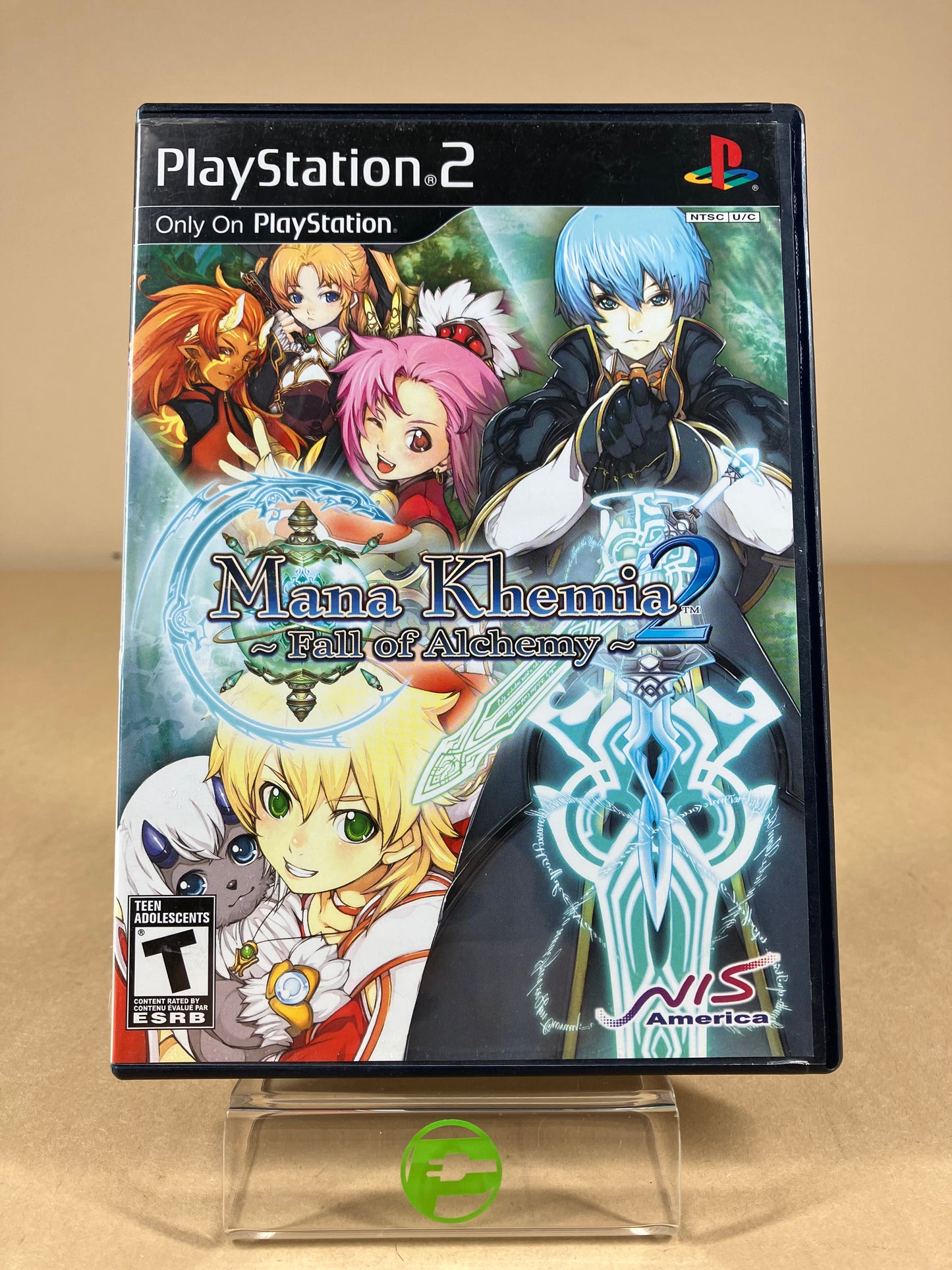 Mana Khemia 2: Fall of Alchemy (Sony PlayStation 2 PS2, 2009) Complete in Box