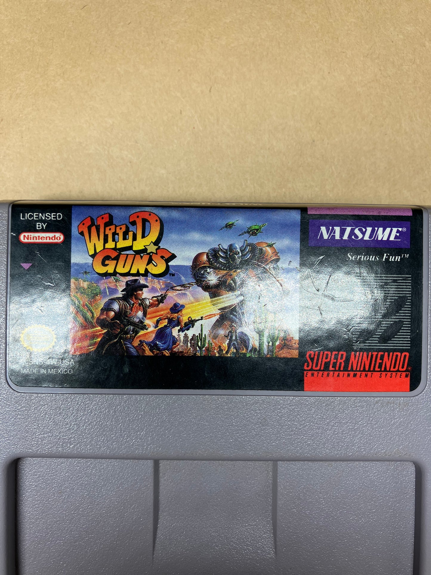 Wild Guns (Super Nintendo SNES, 1995) Cartridge Only