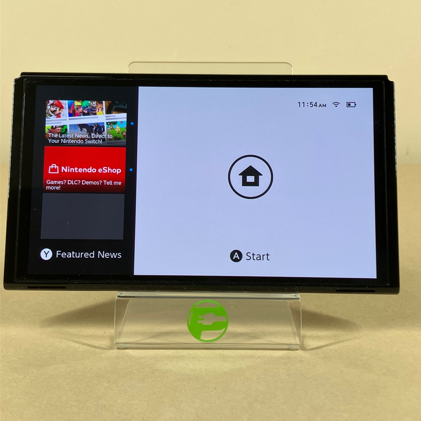 Nintendo Switch OLED Video Game Console HEG-001 White with 64GB MicroSD Card