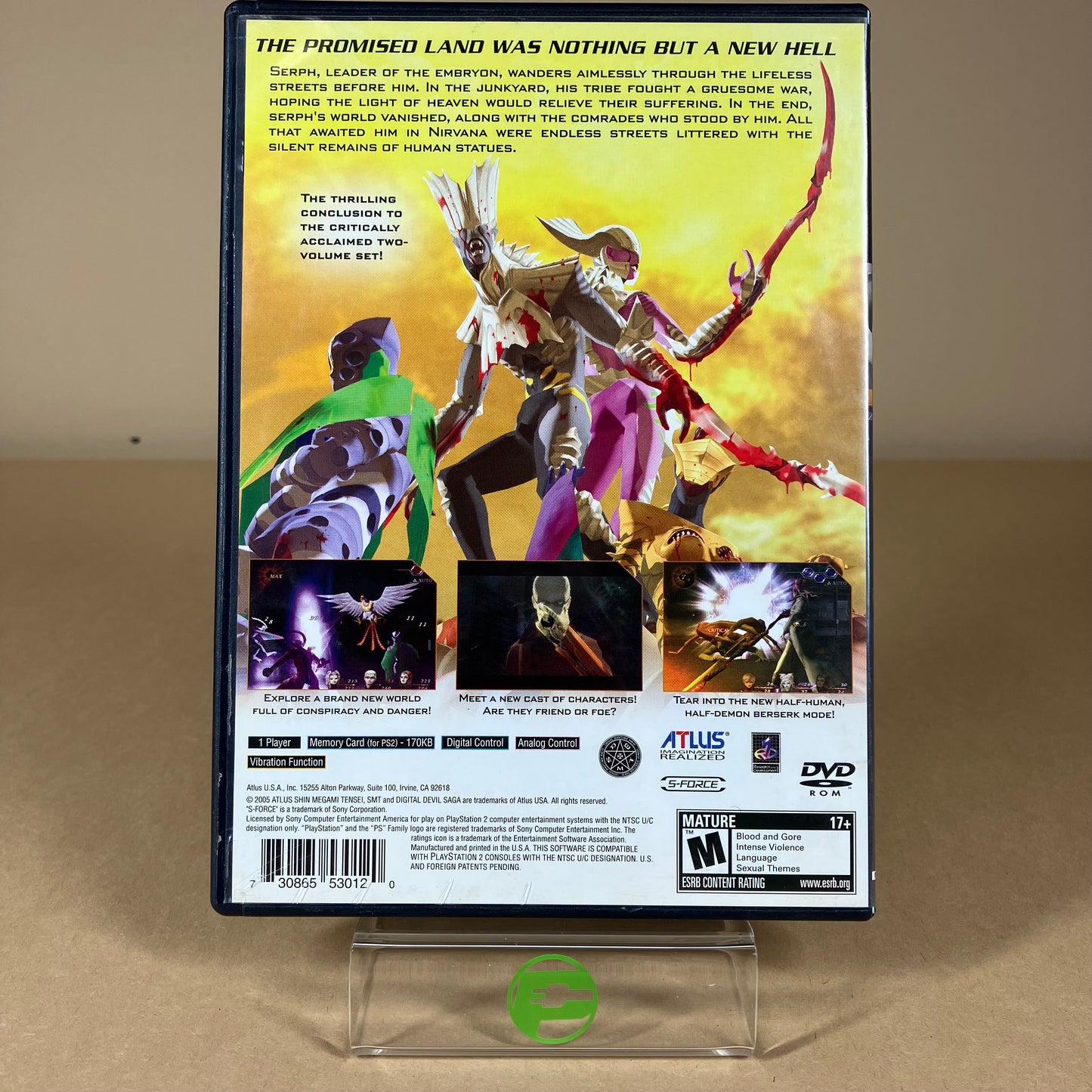 Shin Megami Tensei: Digital Devil Saga 2 (Sony PlayStation 2 PS2, 2005)