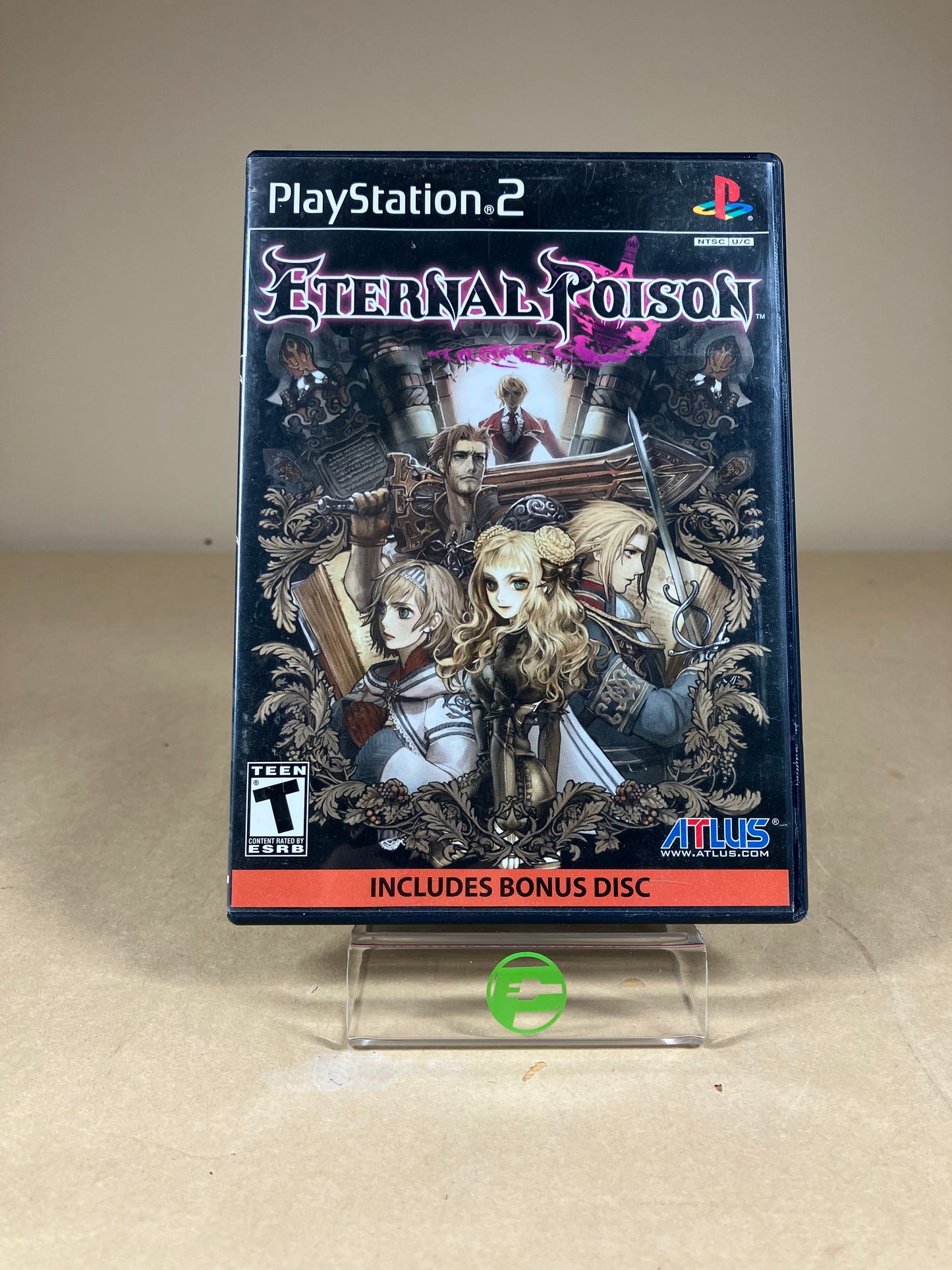 Eternal Poison (Sony PlayStation 2 PS2, 2008) Complete In Box