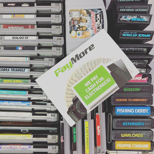 PayMore Stores® Bargain Bin Video Games 5 for $19.99 SNES NES PS5 + More!