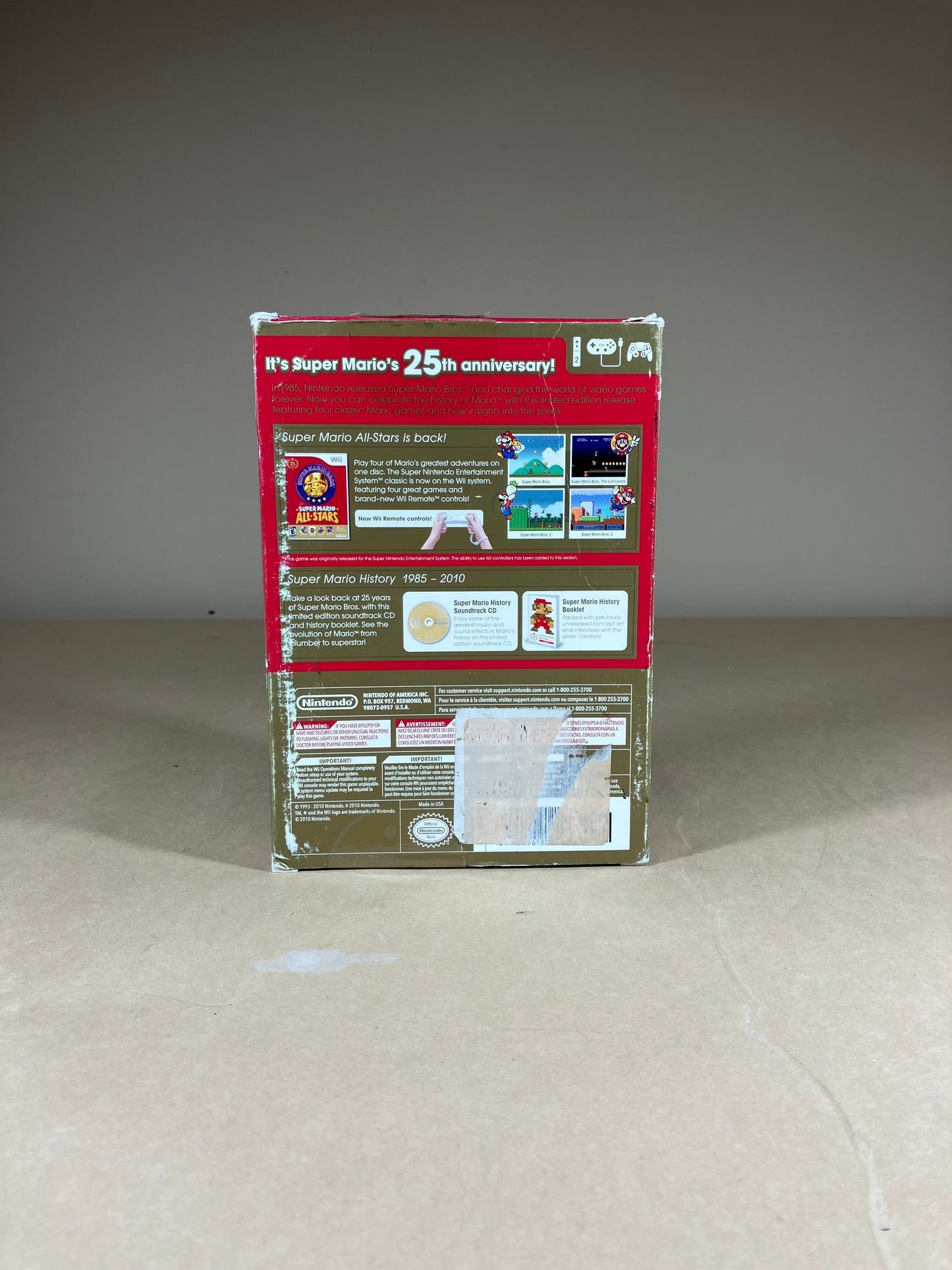 Super Mario All Stars 25th Anniversary Edition CIB (Nintendo Wii, 2010)
