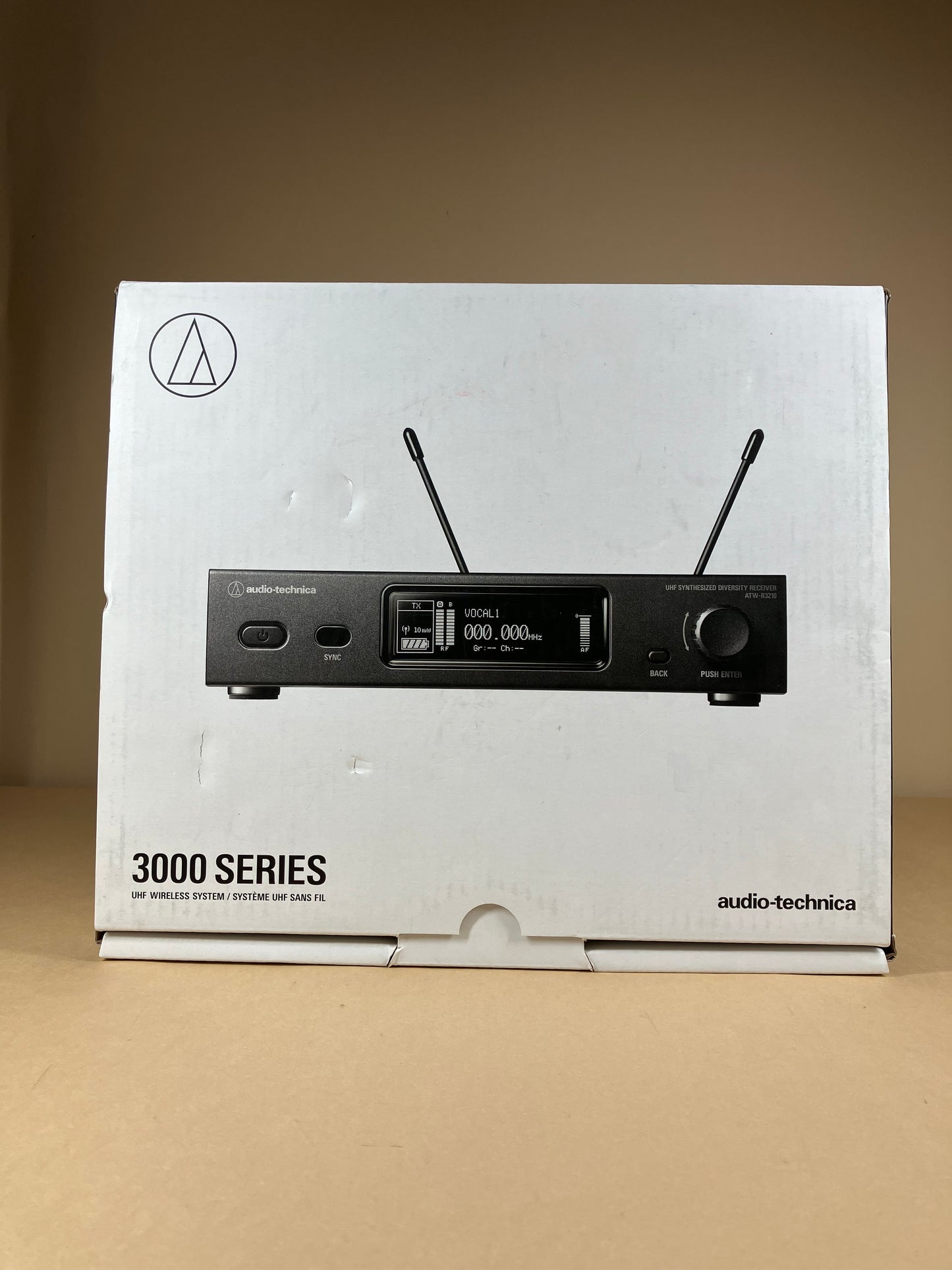 New Audio Technica 3000 Series UHF Wireless Bodypack System ATW-R3210 ATW-T3201