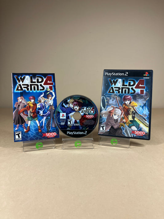 Wild Arms 4 (Sony PlayStation 2 PS2, 2006) Complete In Box