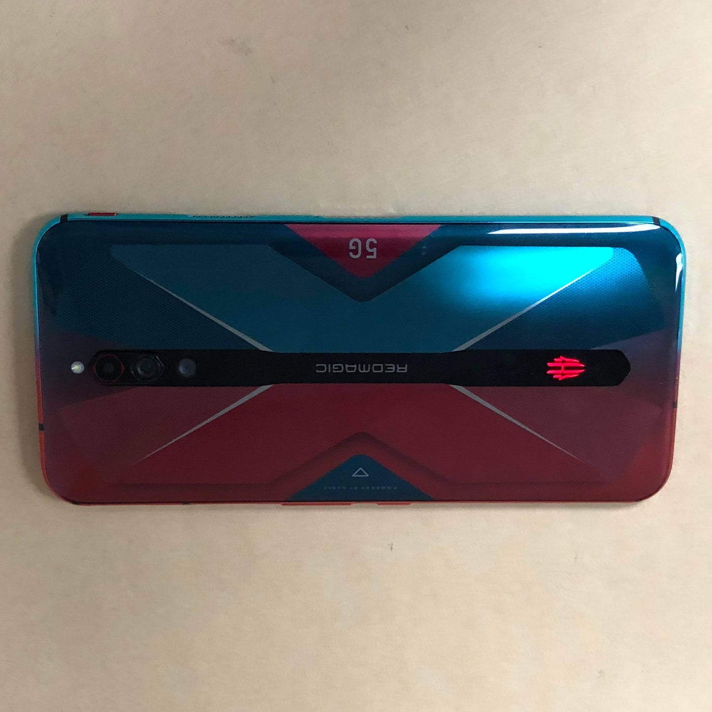 Unlocked ZTE Nubia Red Magic 5G 12GB RAM 256GB NX659J Red/Blue