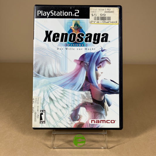 Xenosaga Episode I (Sony PlayStation 2 PS2, 2002) CIB Reg Card