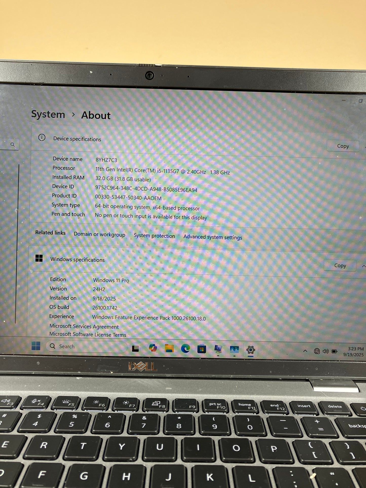 Dell Latitude 5420 14" i5-1135g7 1.4GHz 32GB RAM 256GB SSD