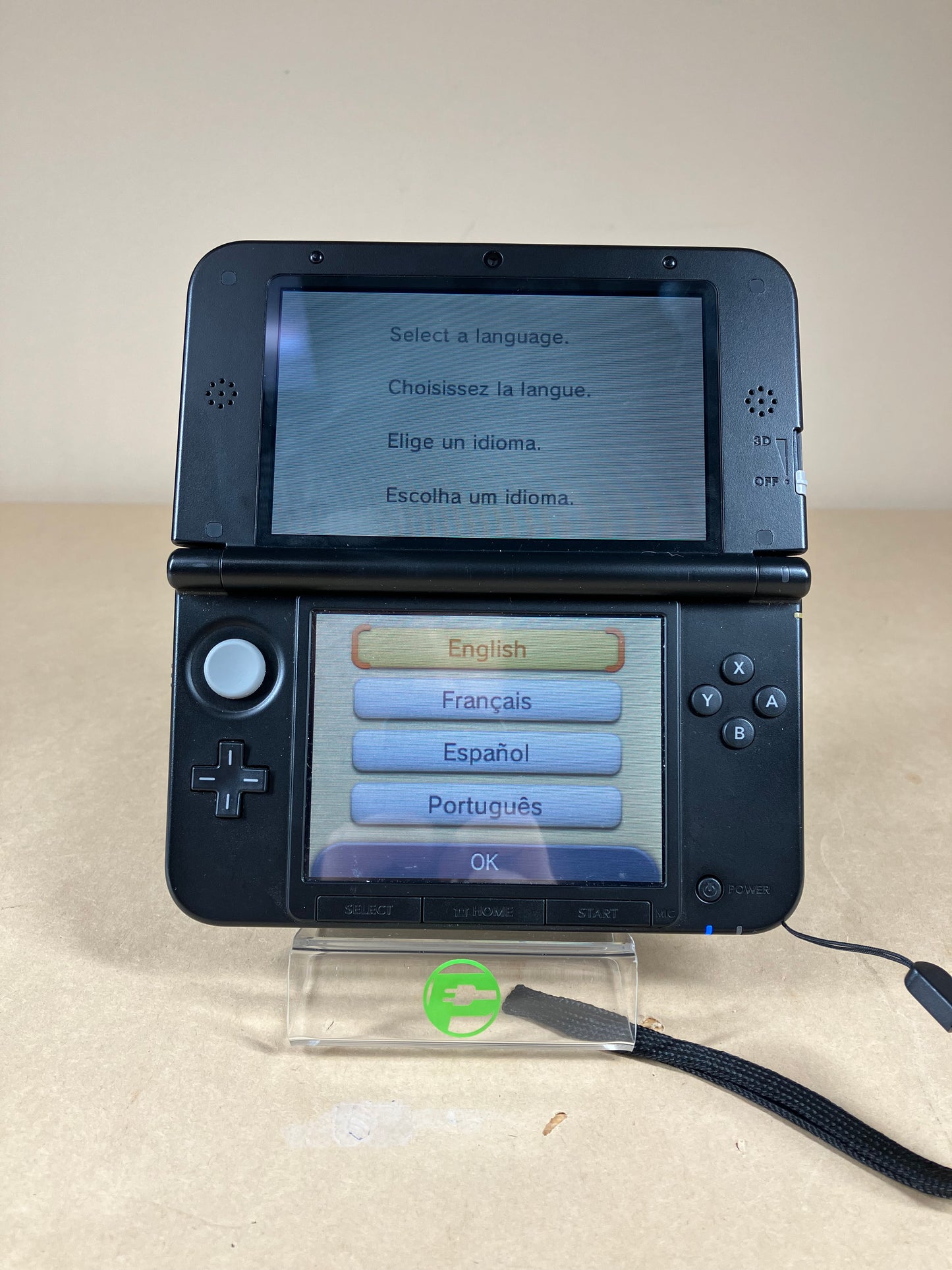 Nintendo 3DS XL Handheld Game Console SPR-001 Blue/Black