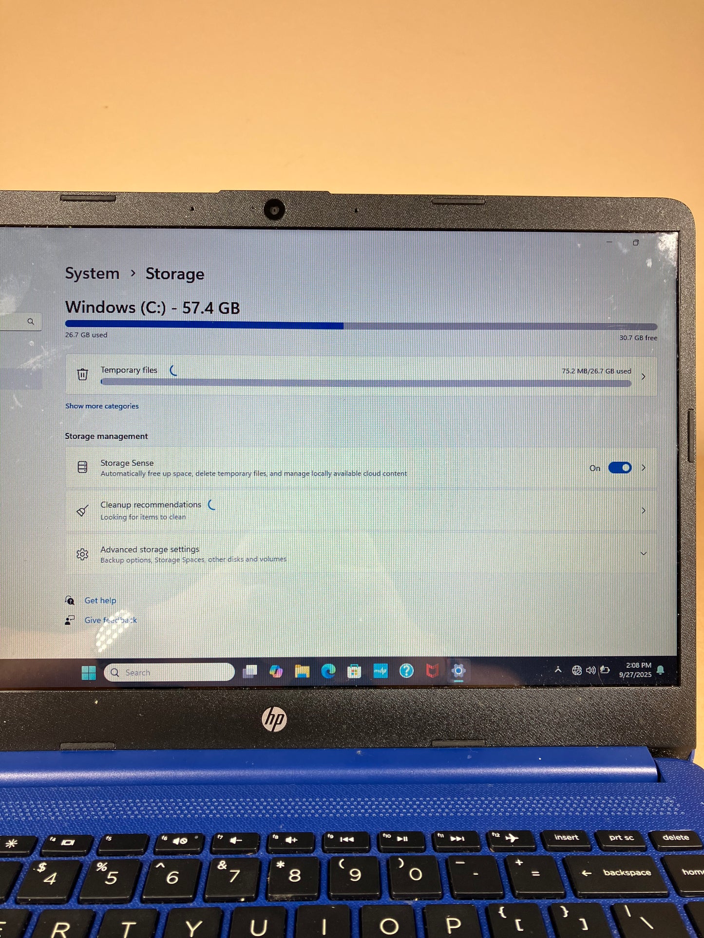 HP Laptop 14-DQ0055DX 14" Celeron N4120 1.1GHz 4GB RAM 64GB SSD