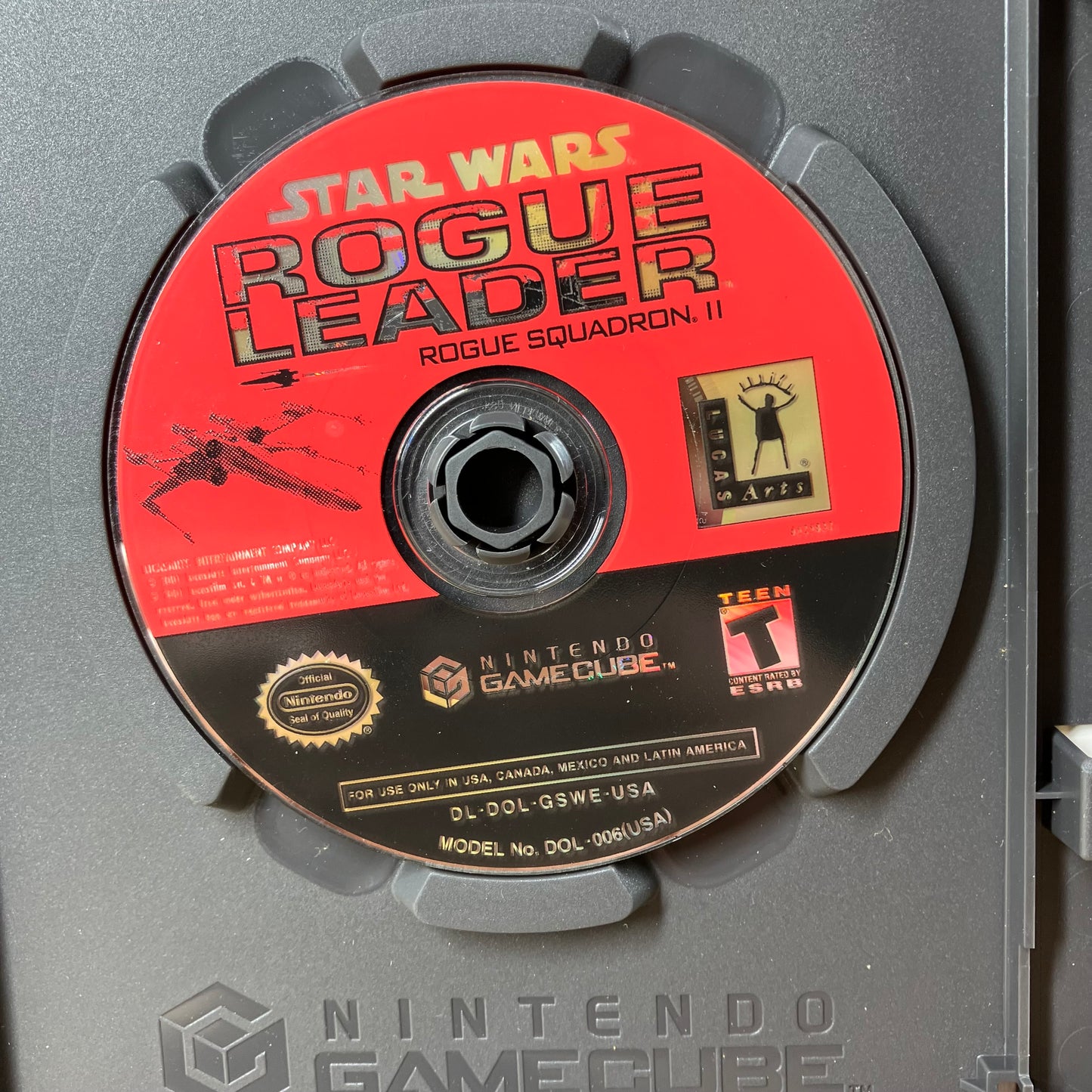 Star Wars Rogue Leader (Nintendo GameCube, 2001) CIB with Reg Card