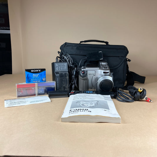 Canon Vintage Camera Progressive Scan CCD Camera and VCR OPTURA