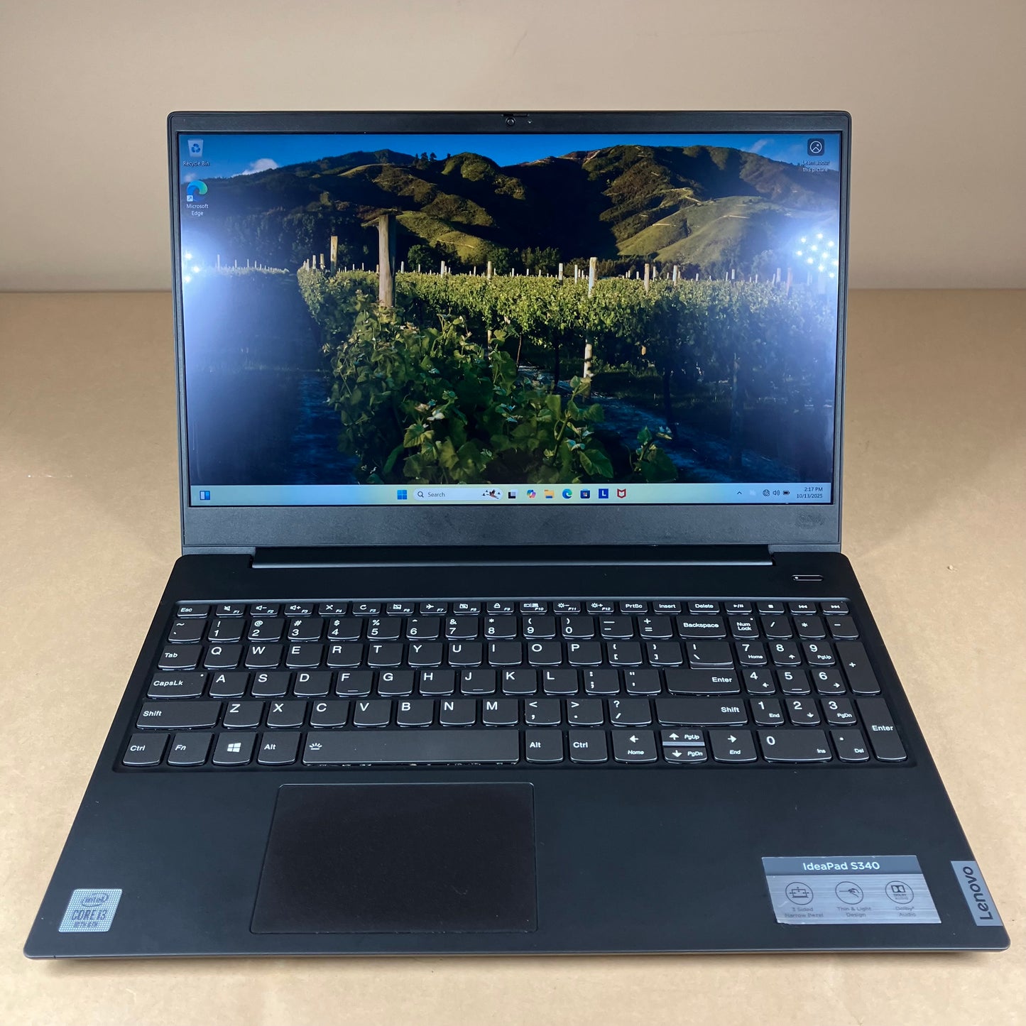 Lenovo IdeaPad S340-15IIL 15.6" i3-1005G1 1.2GHz 8GB RAM 256GB SSD