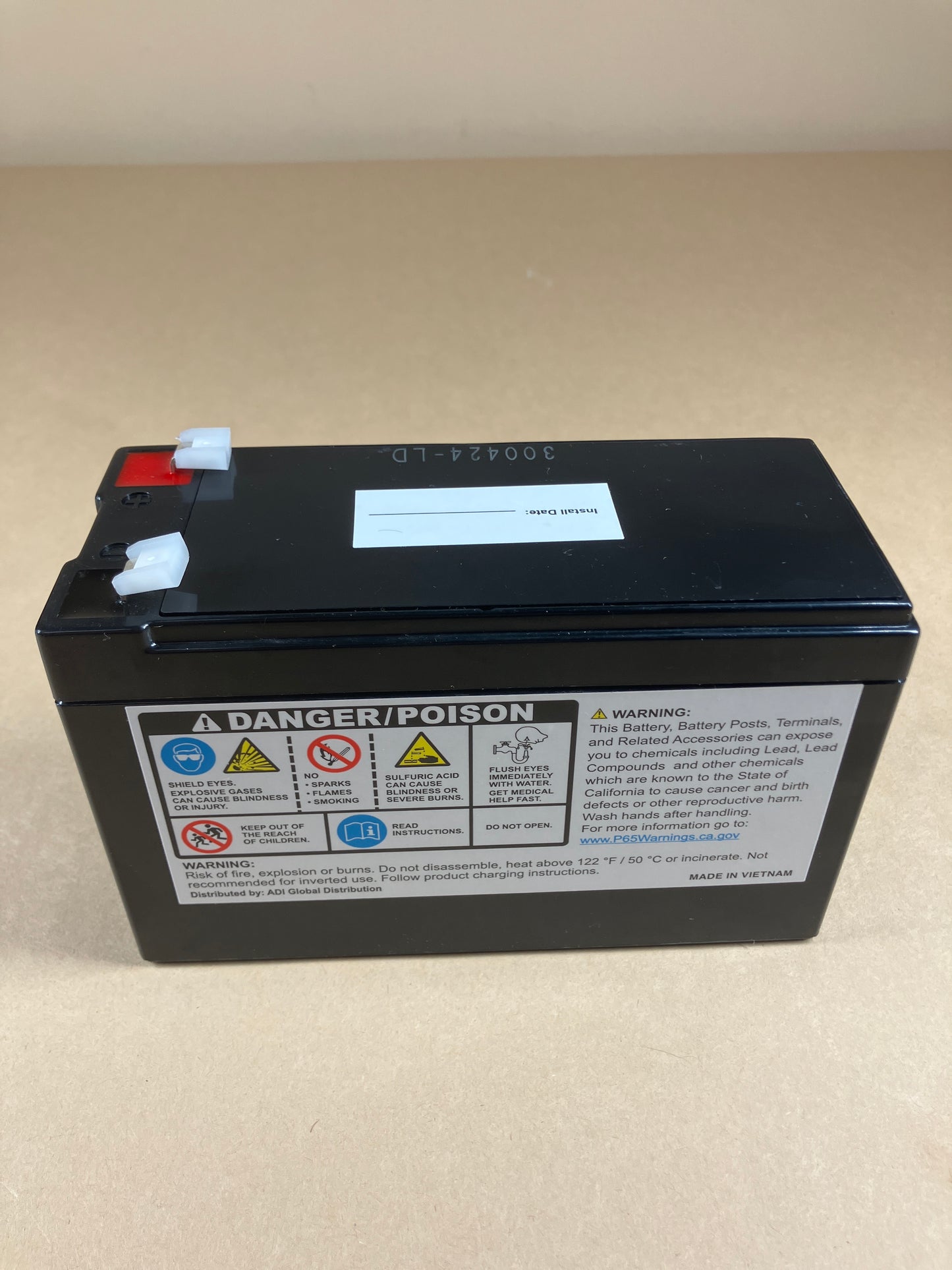 New UltraTech Non-Spillable Rechargable Sealed Lead Acid Battery UT-1272