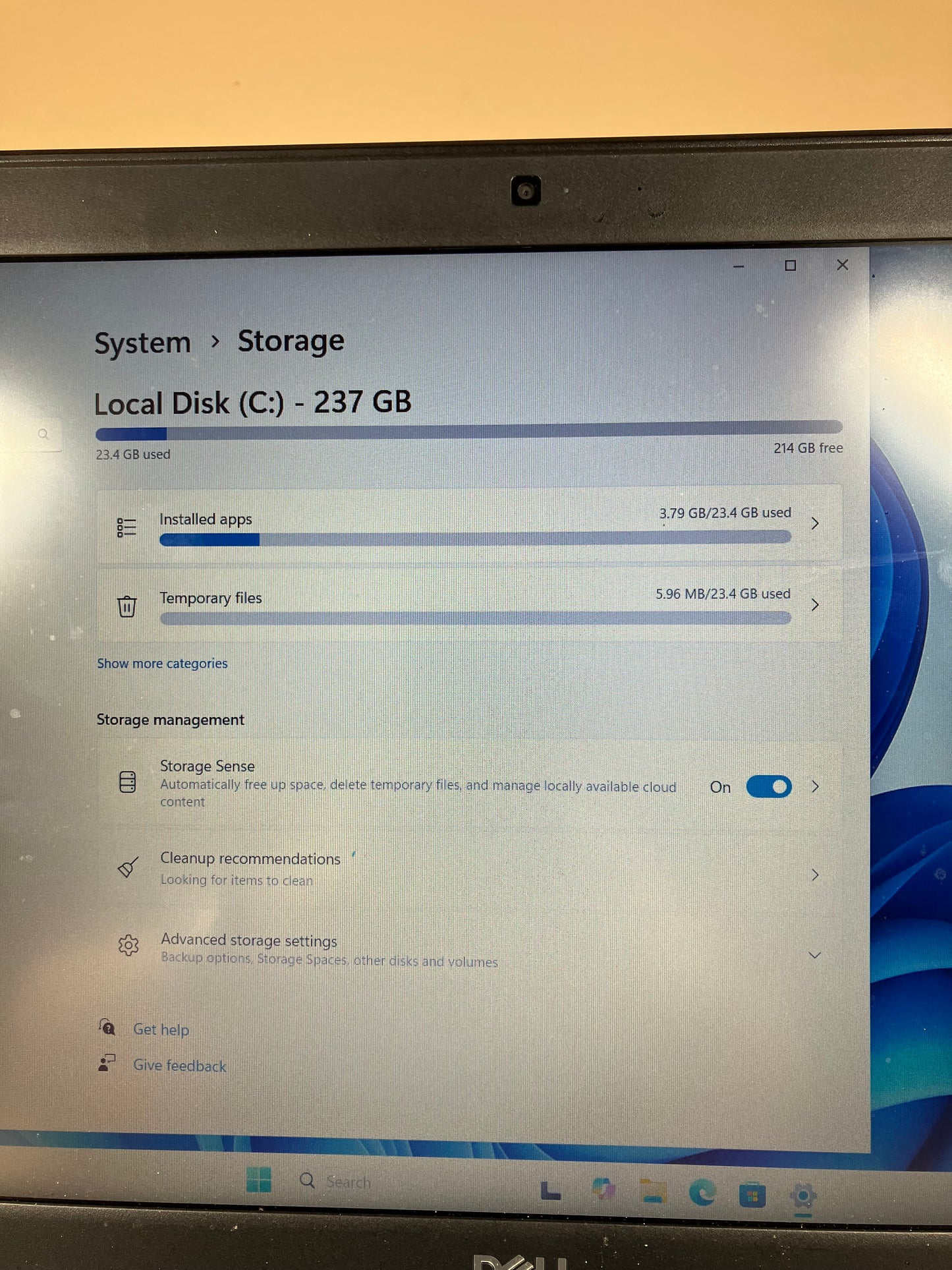 Dell Latitude 15 3500 15.6" i5-8265U 1.8GHz 8GB RAM 256GB SSD WIN 11