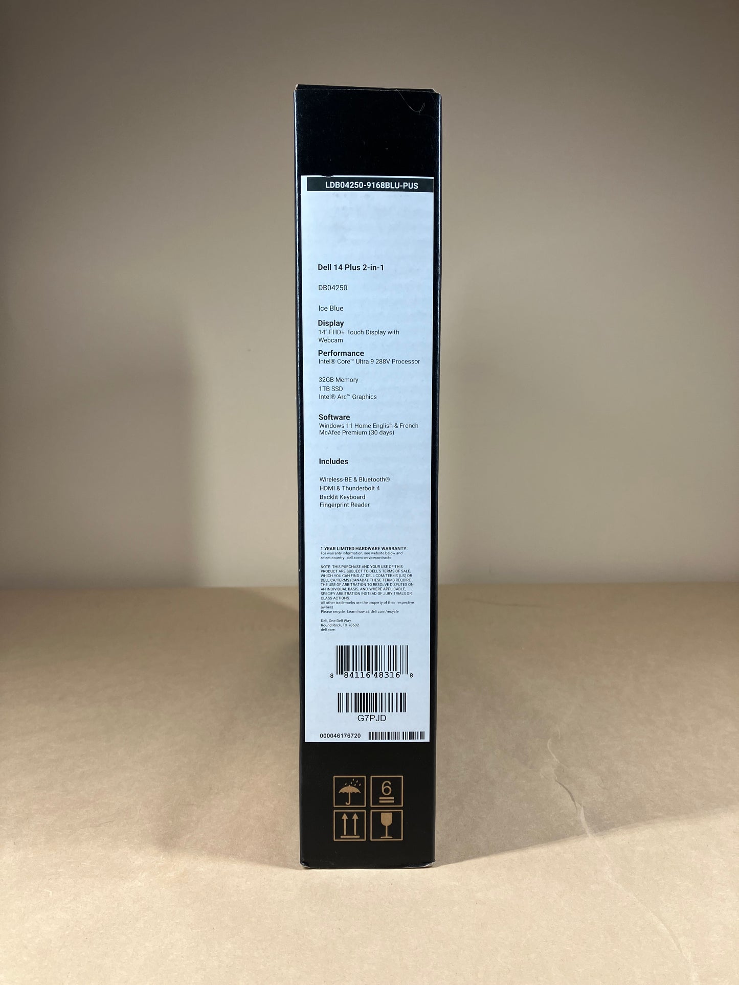 New Dell 14 Plus DB04250 Intel Core Ultra 9 288V 32GB RAM 1TB