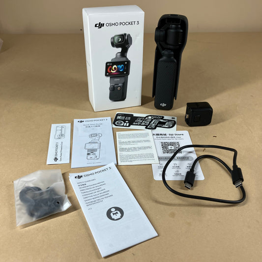 DJI Osmo Pocket 3 9.4MP 3-Axis Gimbal Camera CP.OS.00000301.01