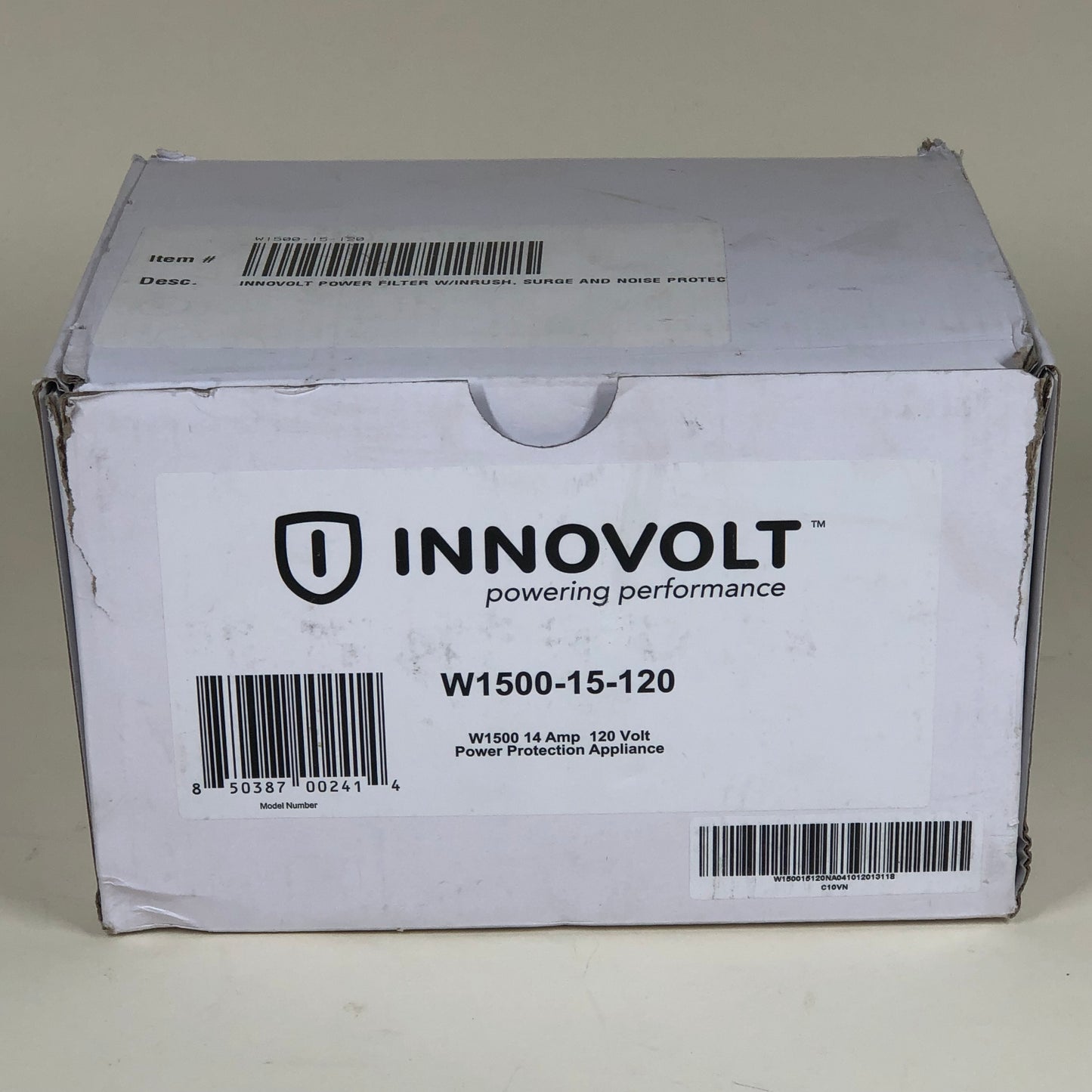 New Innovolt W1500 Power Filter W1500-15-120