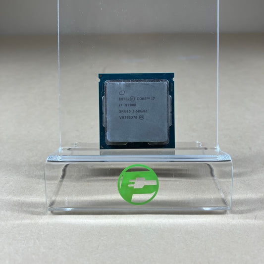 Intel Core i7-9700K 3.6GHz 8 Core SRG15 16 Thread LGA 1151 Desktop CPU Processor