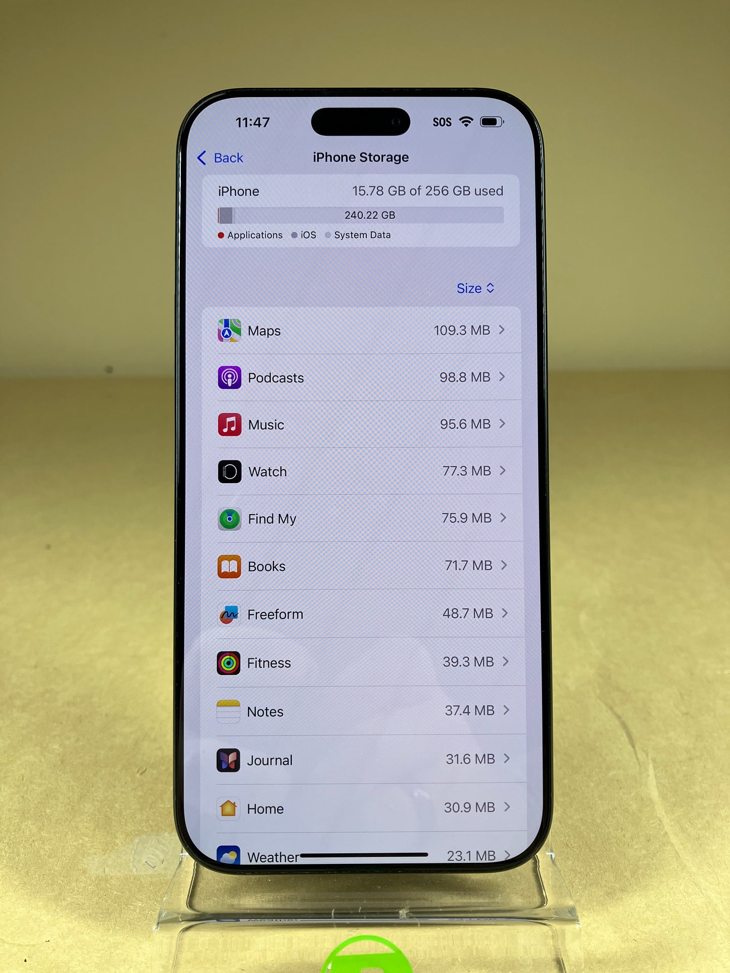 Unlocked Apple iPhone 16 Pro Max 256GB Black MYW33LL/A