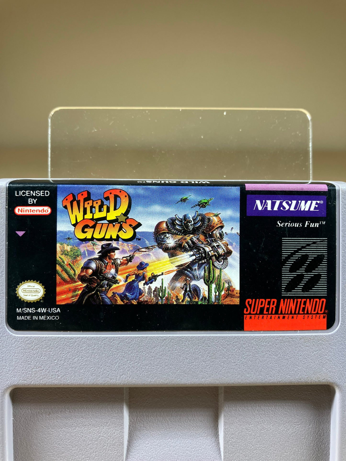 Wild Guns (Super Nintendo SNES, 1995) Cartridge Only