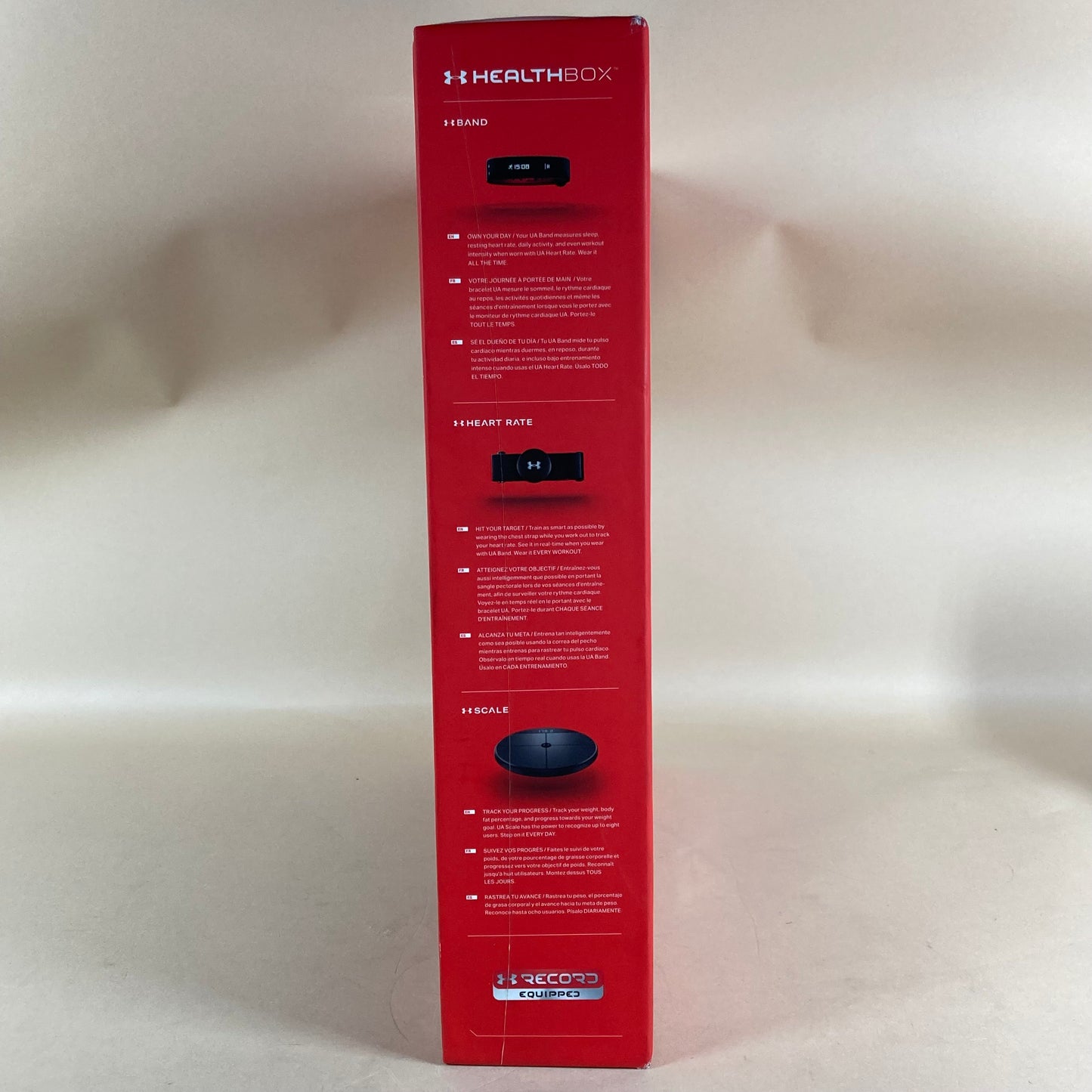 New Underarmor Healthbox Fitness System 99HAHN001-00