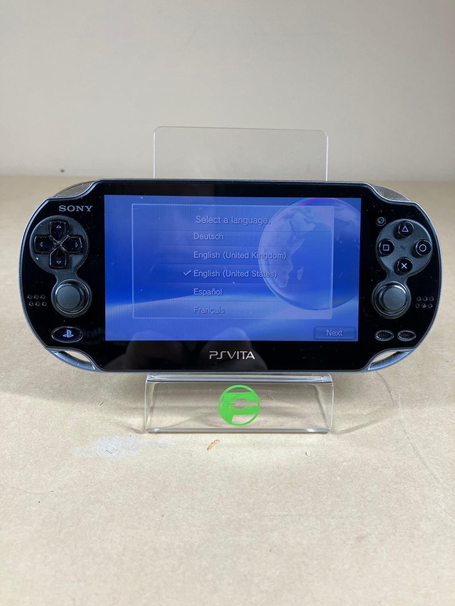 Sony Playstation Vita PS Vita PCH-1101 Handheld Game System Black