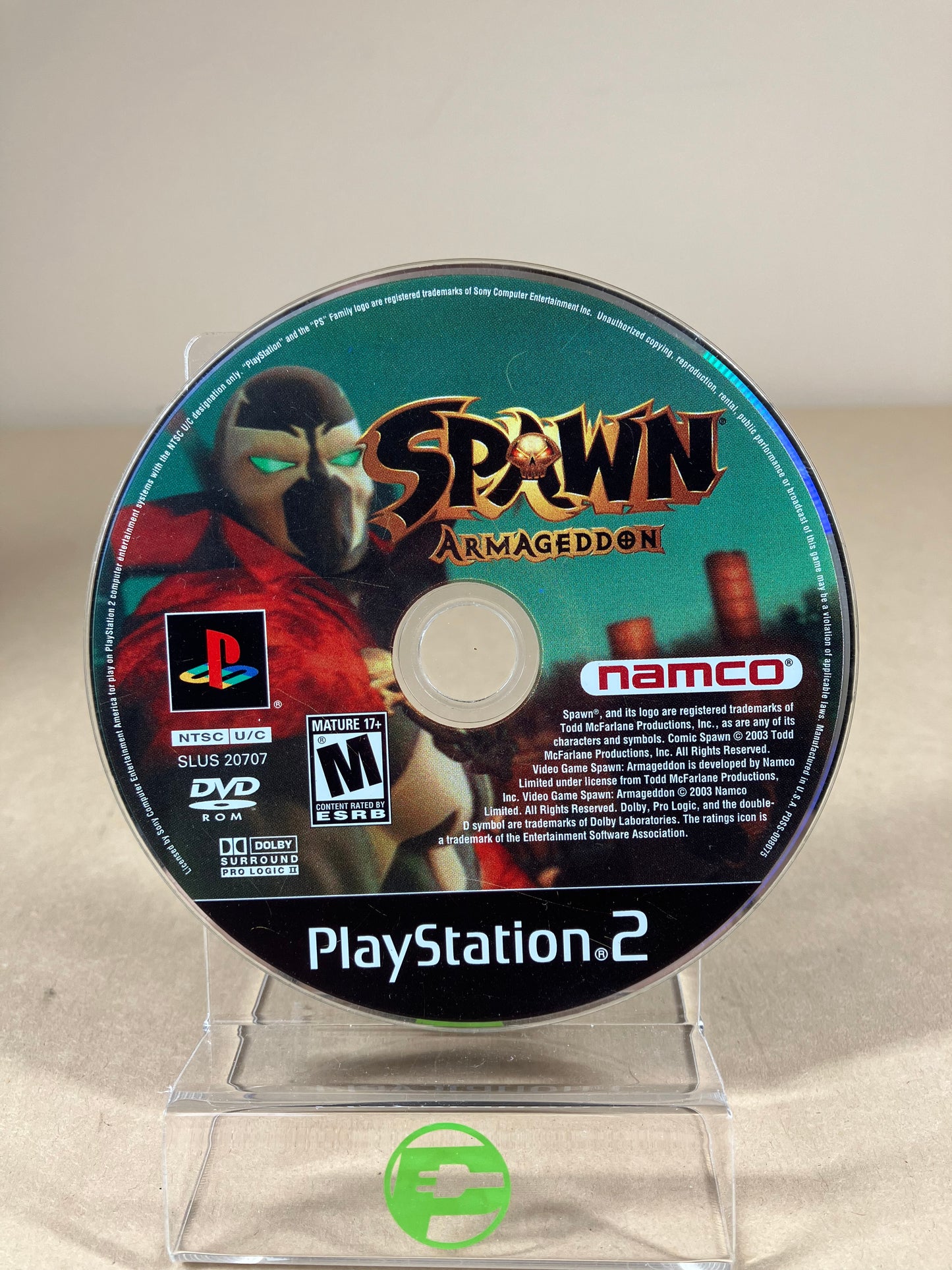 Spawn Armageddon (Sony PlayStation 2 PS2, 2003)