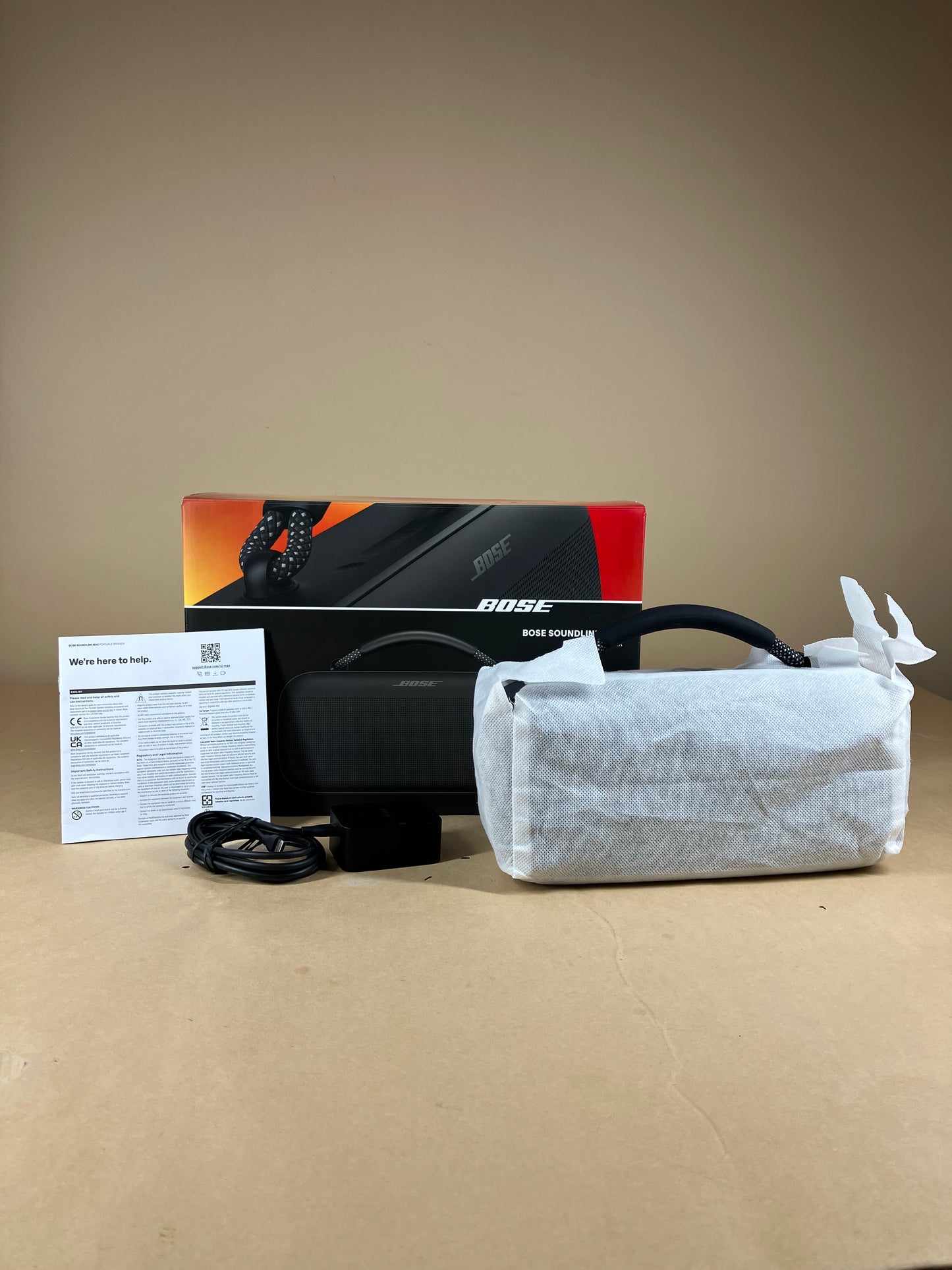 Bose SoundLink Max Wireless Portable Bluetooth Speaker Black