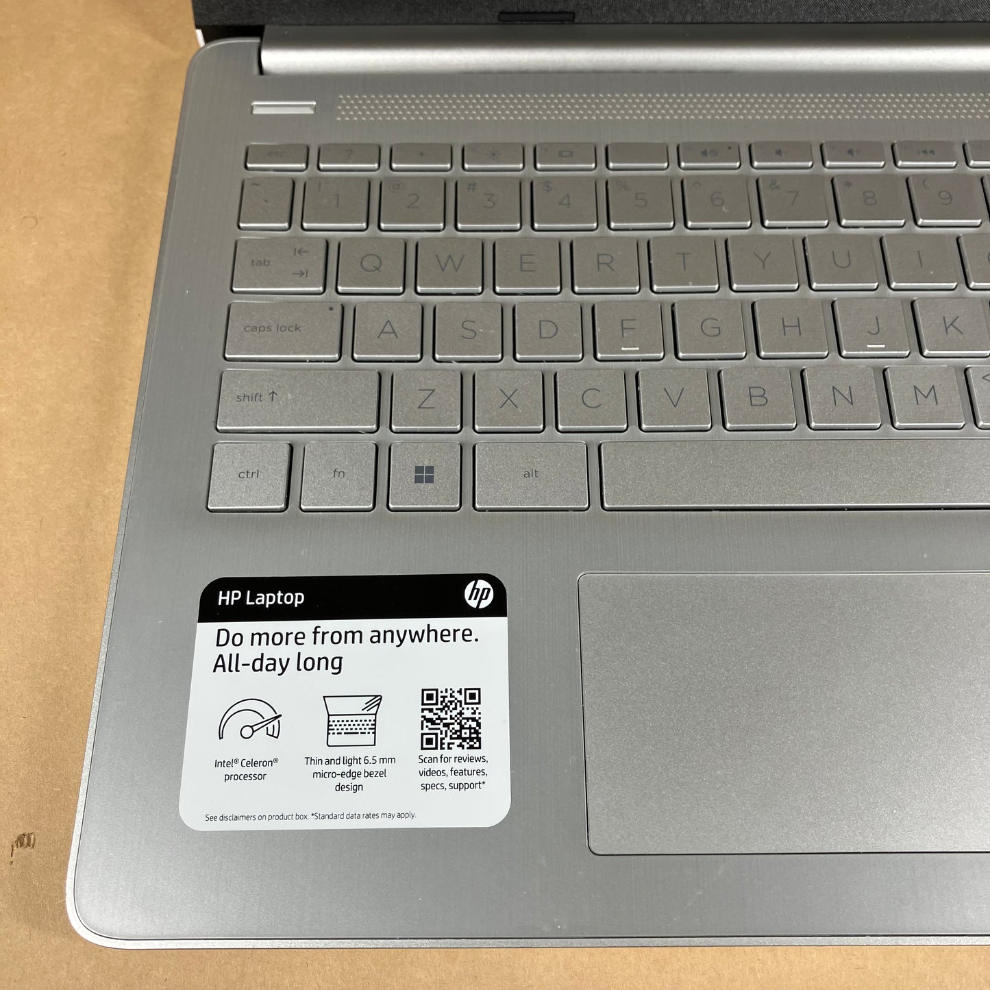 HP Laptop 14-DQ0760DX 14" Celeron N4120 1.1GHz 4GB RAM 128GB SSD