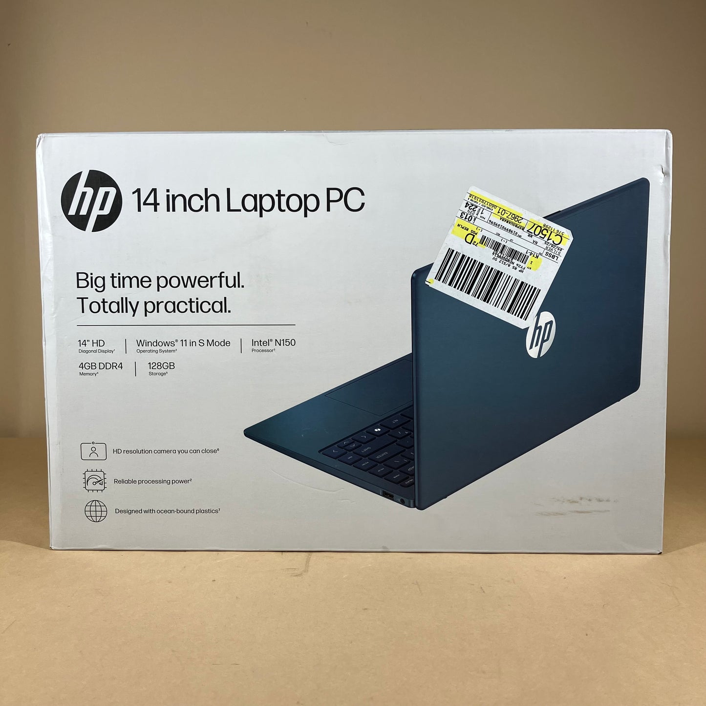 New HP Laptop 14-EP2012WM 14" N150 0.8GHz 4GB RAM 128GB SSD SSD