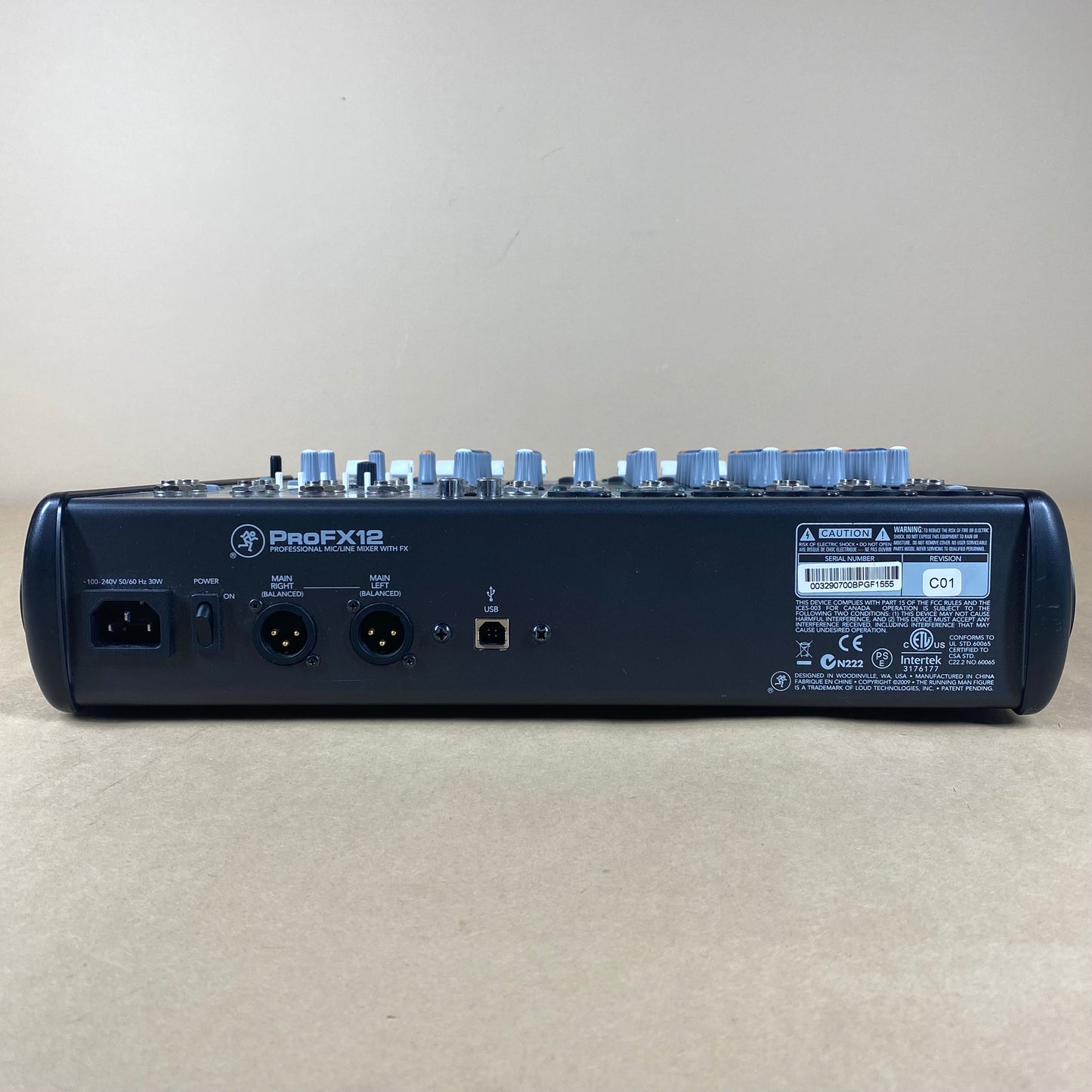 Mackie ProFX12 12 Channel Audio Mixer