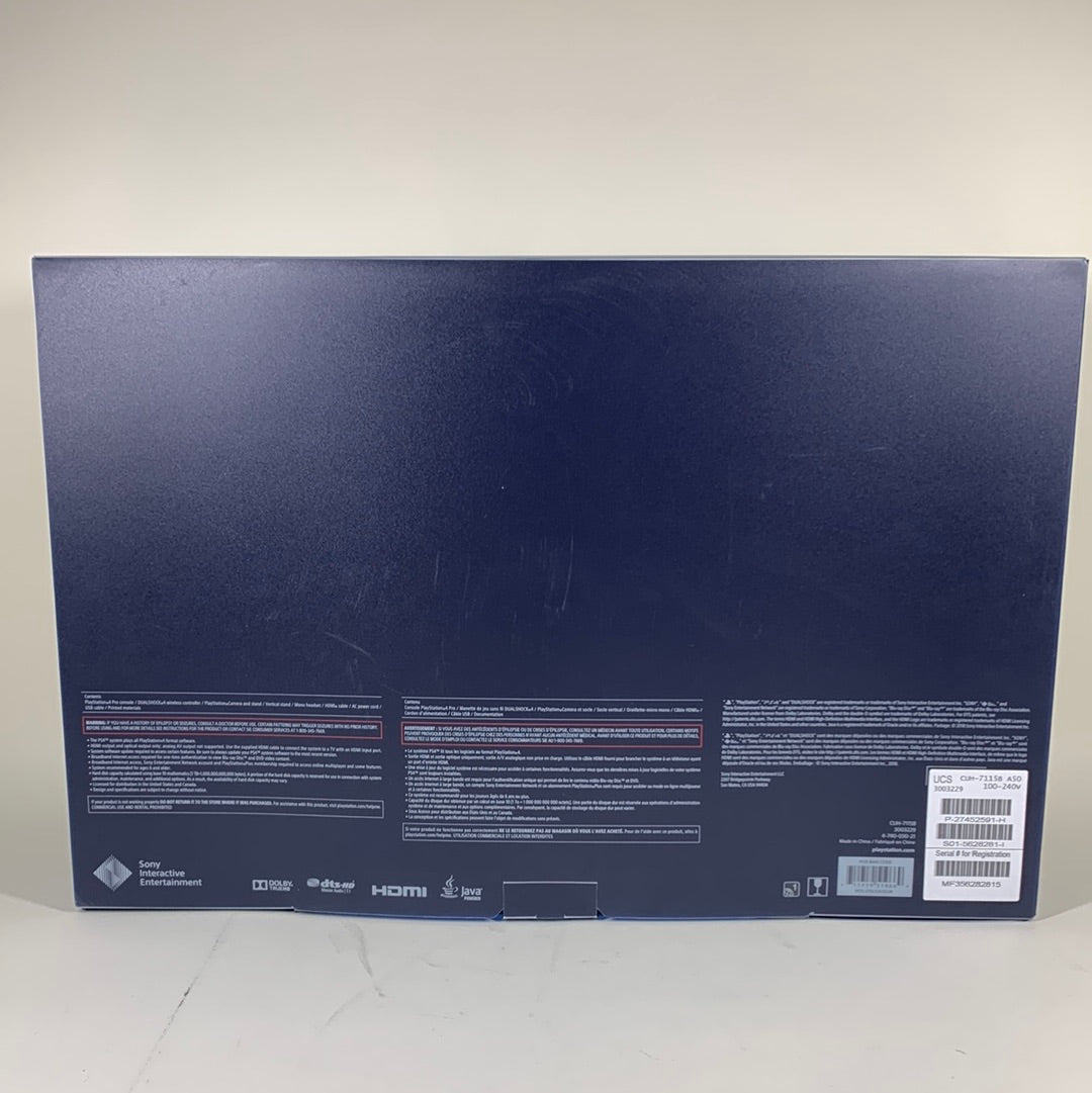 Sony Limited Edition 500 Million PS4 Pro 2TB Console CUH-7115B 45879 / 50000 CIB