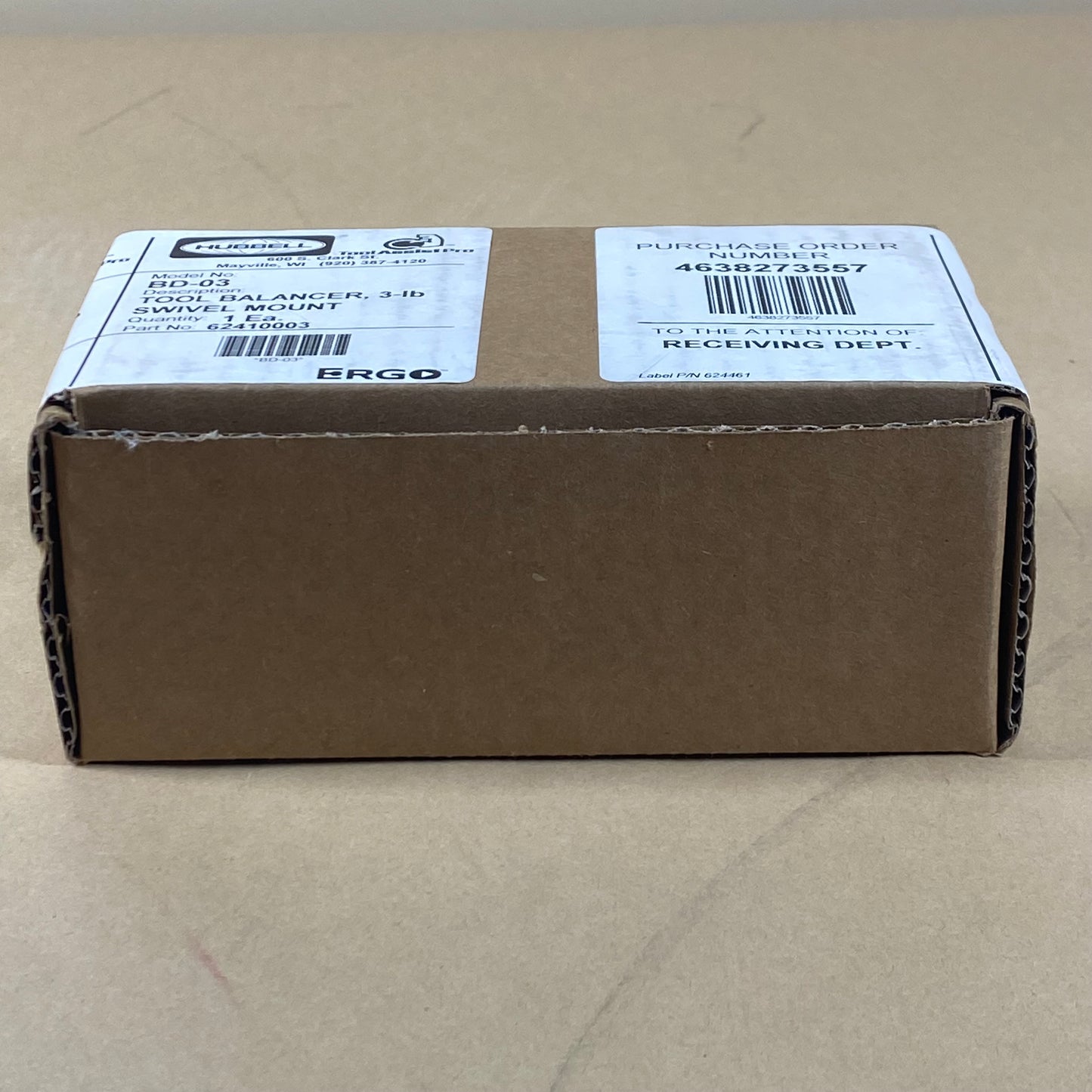 New Hubbell BD-03 Tool Balancer 3lb. Swivel Mount 4638273557