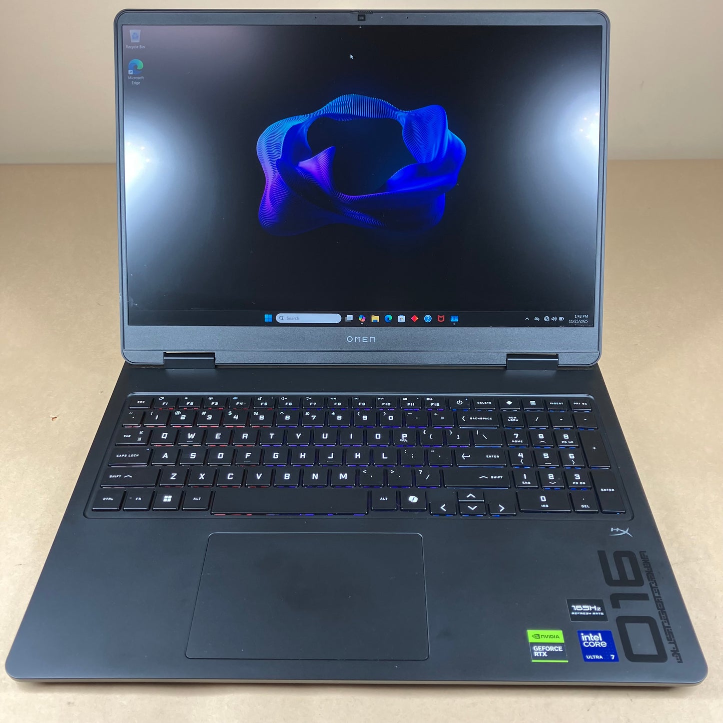 HP OMEN 16 Slim 16-AN0001NR 16" Ultra 7 255h 2.0GHz 64GB RAM 1TB SSD RTX 5060