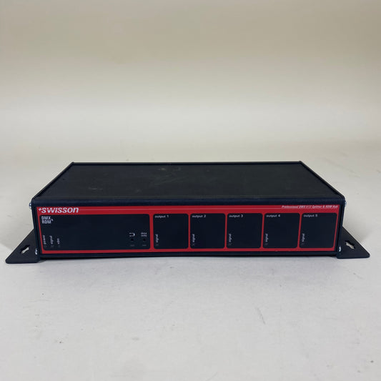 Swisson 10 12 55 XSR-IB5-W DMX RDM Splitter Install Wallmount