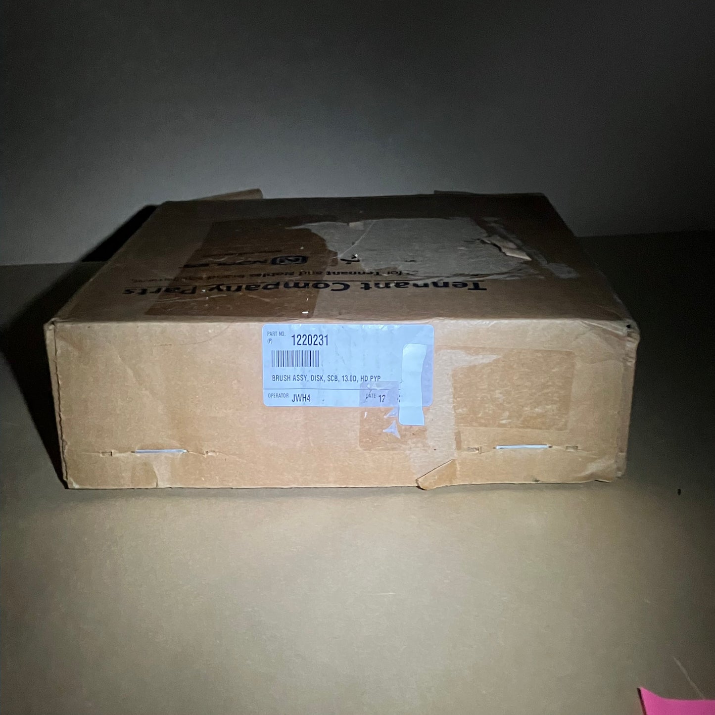 New Tennant Disk Scrub Brush Assembly 1220231 Black