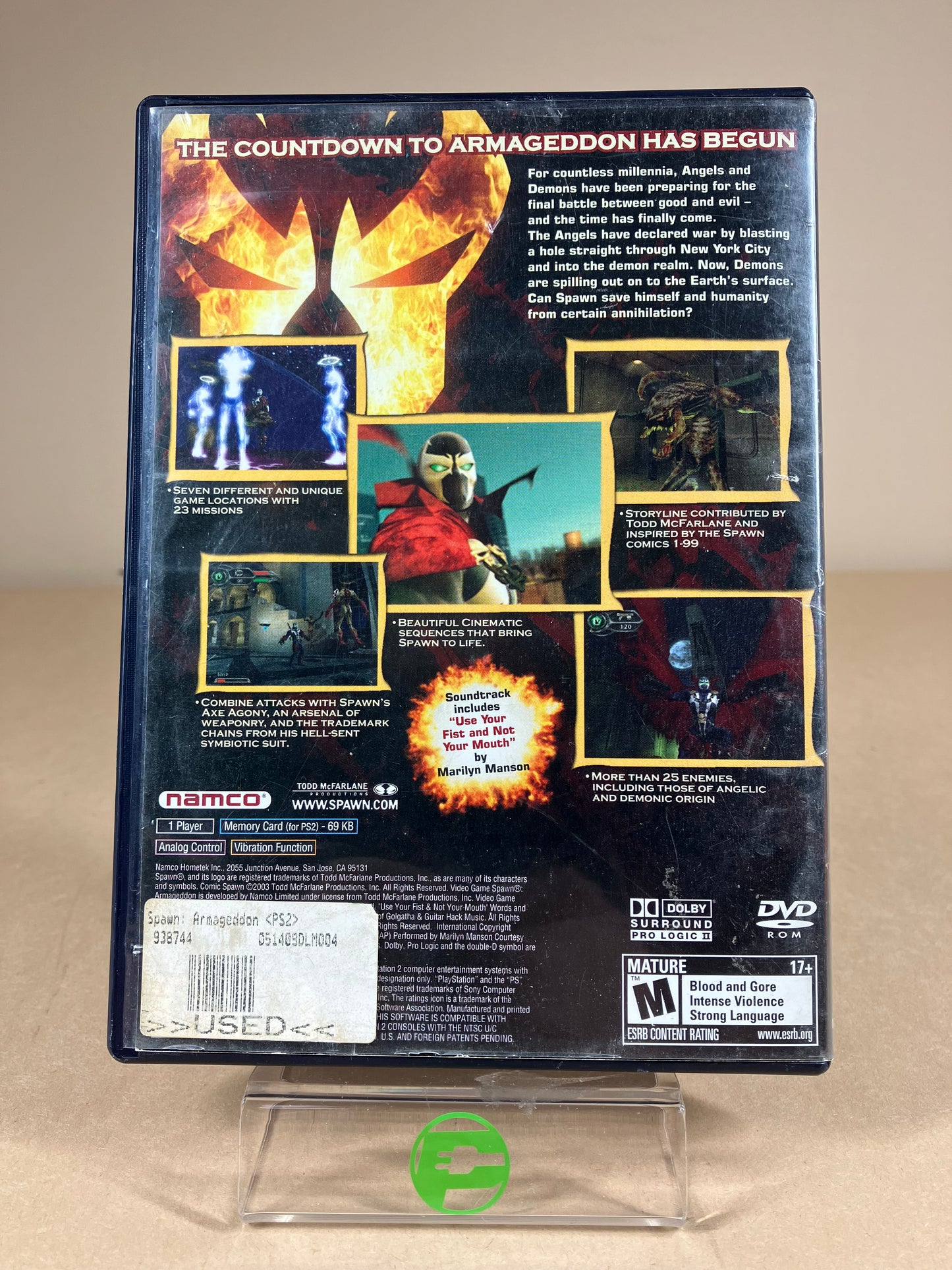 Spawn Armageddon (Sony PlayStation 2 PS2, 2003)