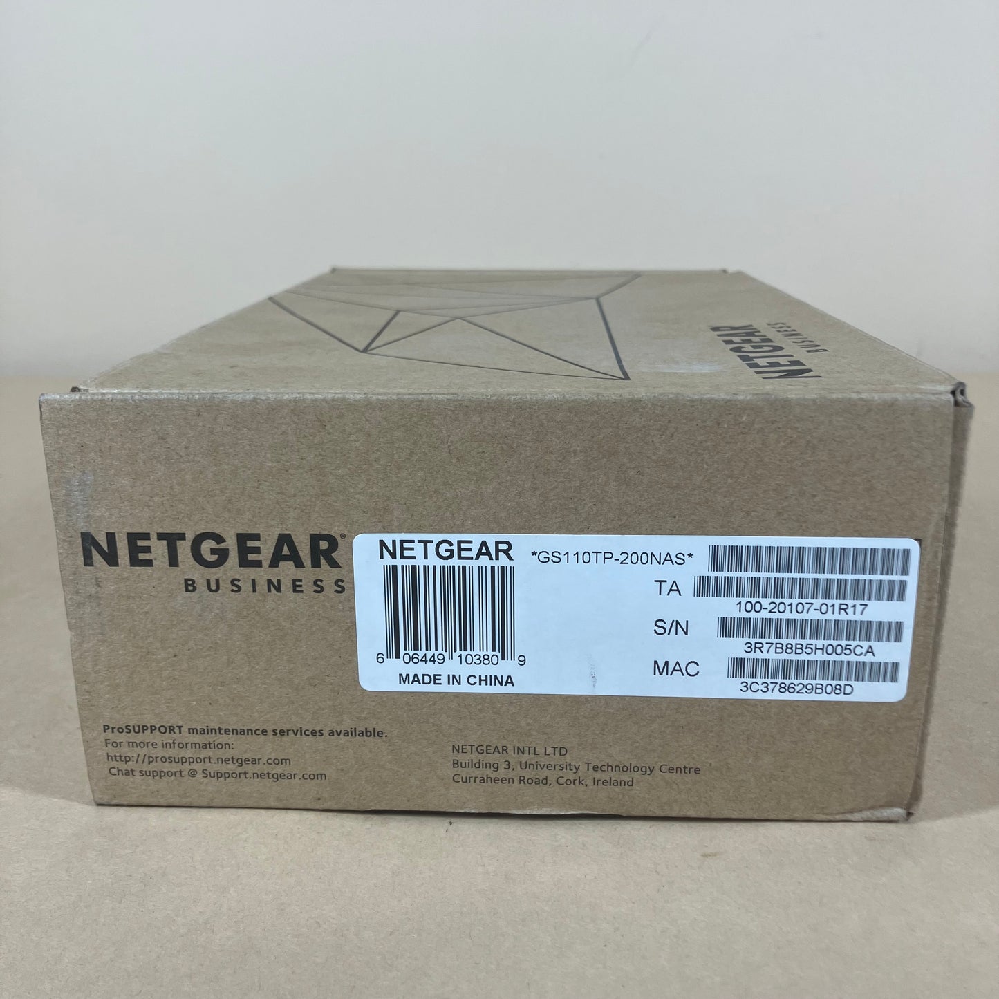 New NETGEAR Business GS110TP-200NAS 8-PORT GIGABIT POE SMART SWITCH