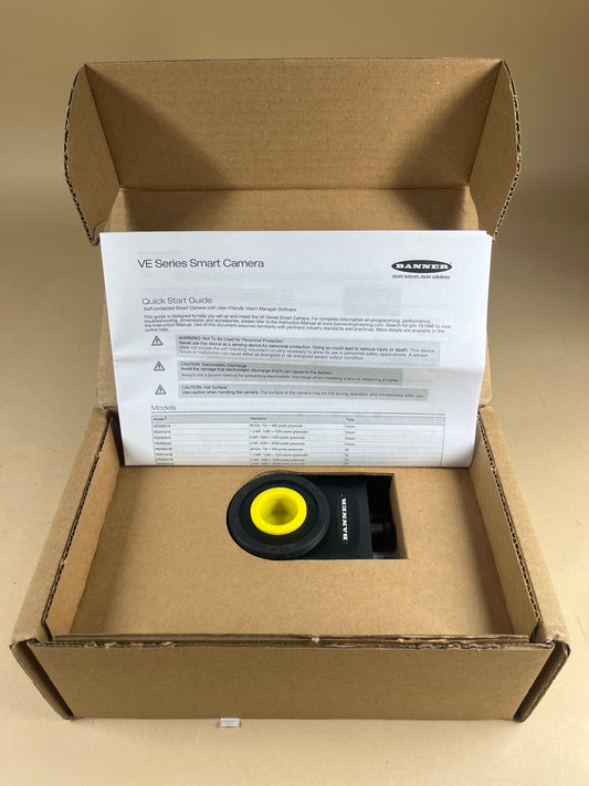 New BANNER VE201G1A Series VE Smart Camera Type Vision 801542 1280 X 1024