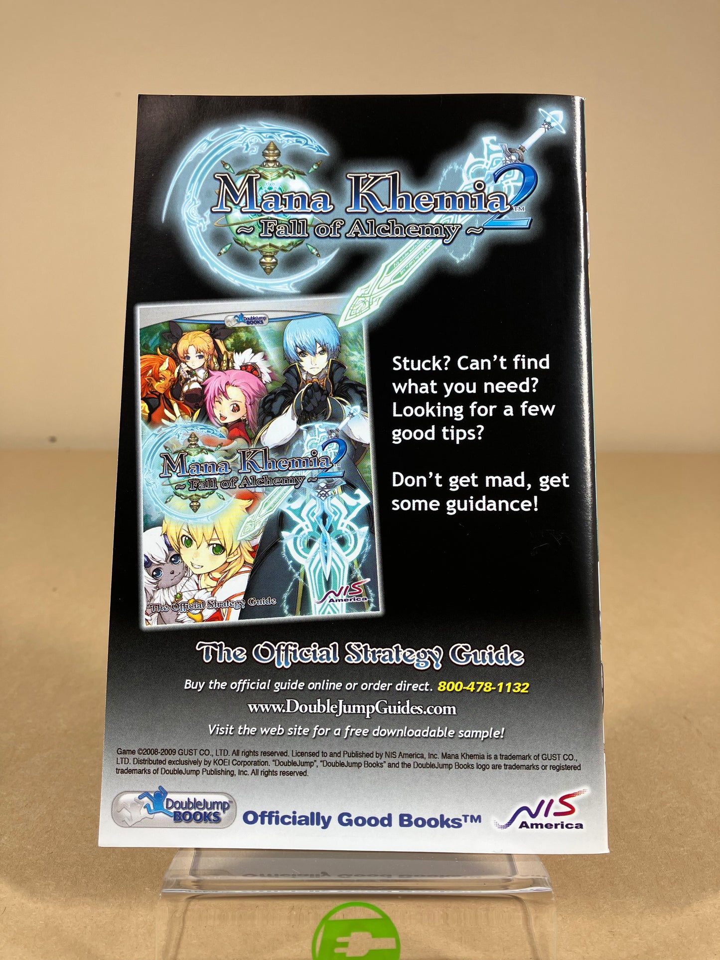 Mana Khemia 2: Fall of Alchemy (Sony PlayStation 2 PS2, 2009) Complete in Box