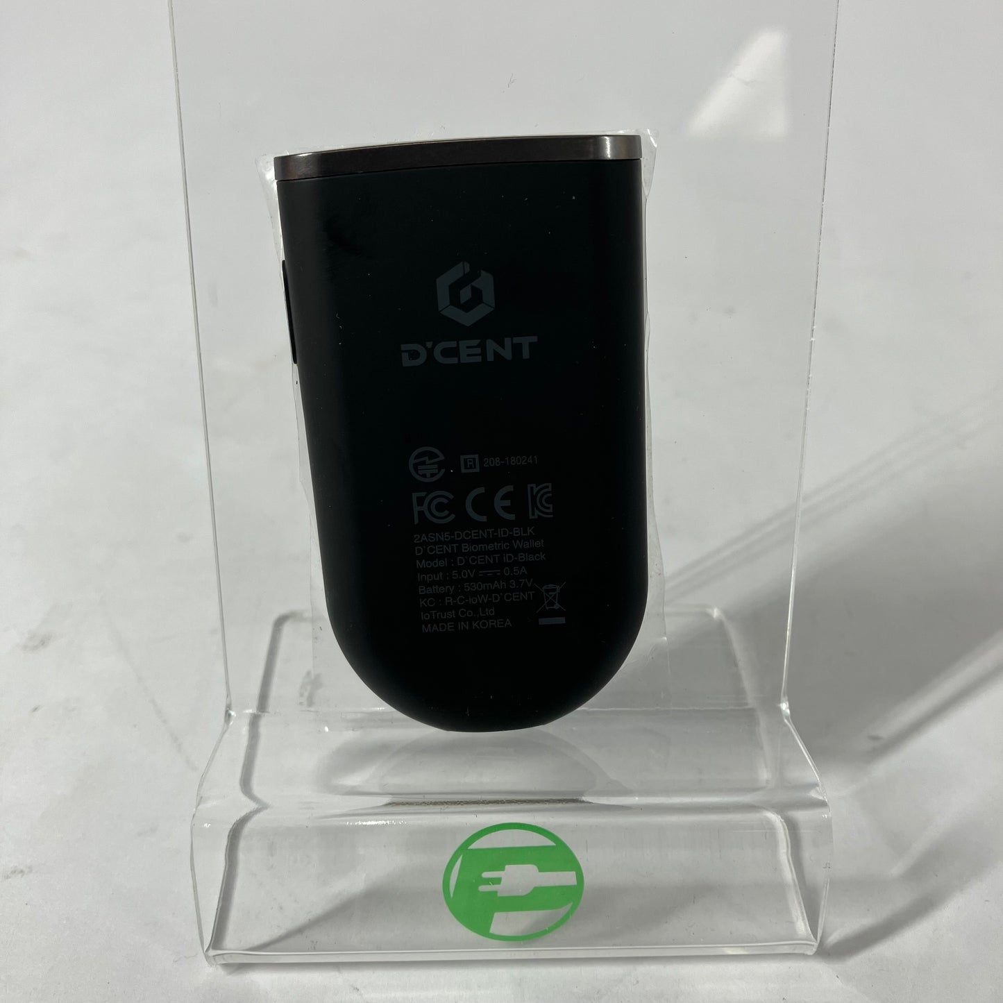 New D'Cent Cold Crypto Wallet Biometric Wallet