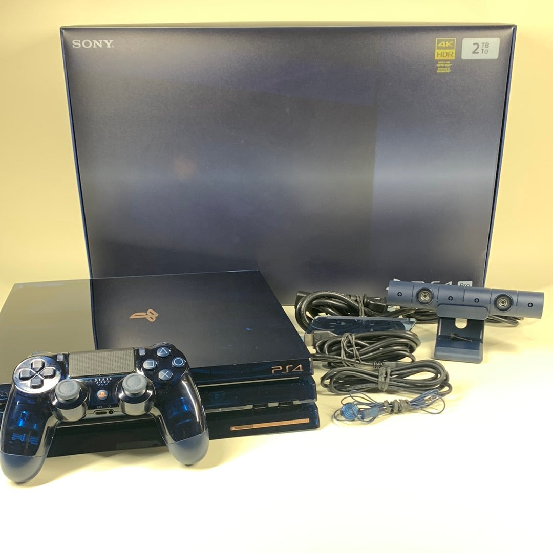 Sony Limited Edition 500 Million PS4 Pro 2TB Console CUH-7115B 45879 / 50000 CIB