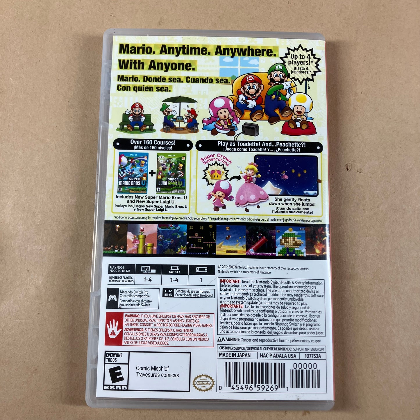 New Super Mario Bros U Deluxe (Nintendo Switch, 2019)