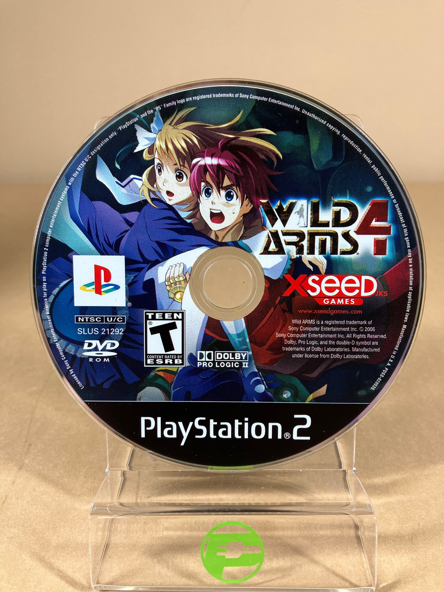 Wild Arms 4 (Sony PlayStation 2 PS2, 2006) Complete In Box