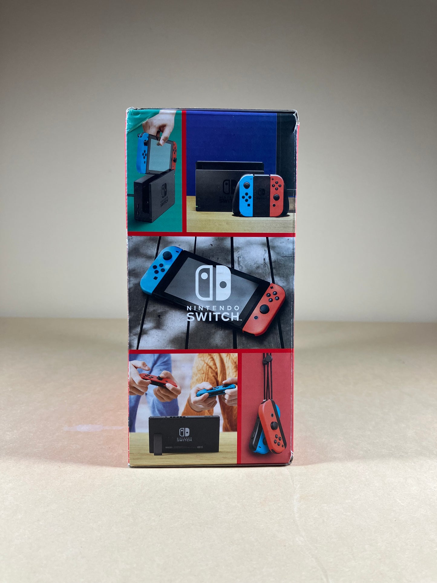 New Nintendo Switch v2 Video Game Console HAC-001(-01) Red/Blue