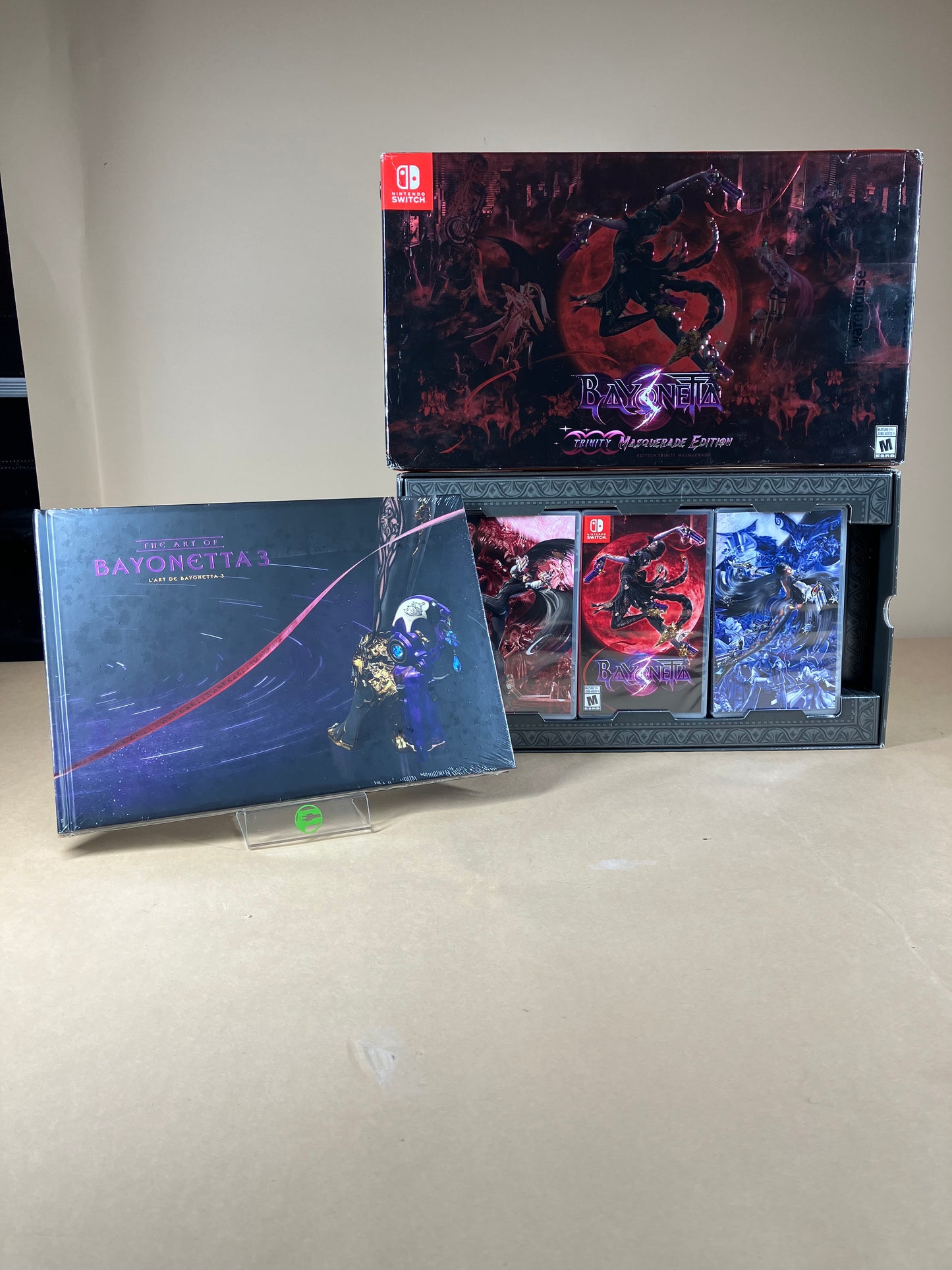 New Nintendo Bayonetta Trinity Masquarade Edition Game Collection 117419A