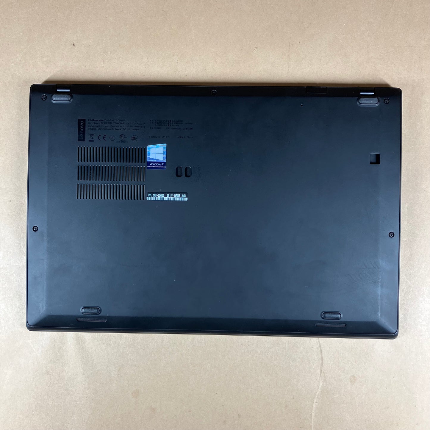 Lenovo ThinkPad X1 CARBON GEN 1 13.3" i5-8350U 2.2GHz 8GB RAM 256GB SSD