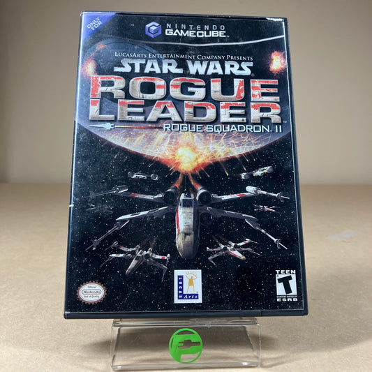 Star Wars Rogue Leader (Nintendo GameCube, 2001) CIB with Reg Card