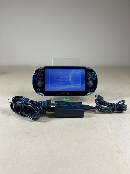 Sony Playstation Vita PS Vita PCH-1101 Handheld Game System Black